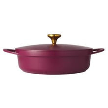 Cherry Cast Lite 4L Non-Stick Shallow Casserole